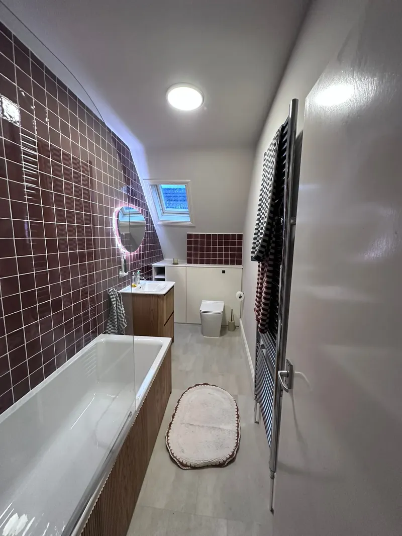 The finish of an ARA bathroom