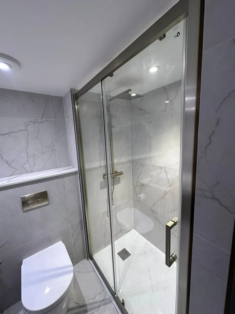 Residential bathroom transformation