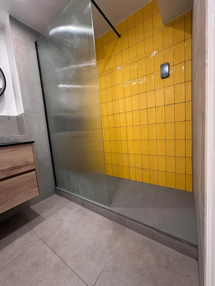 Full bathroom renovation details